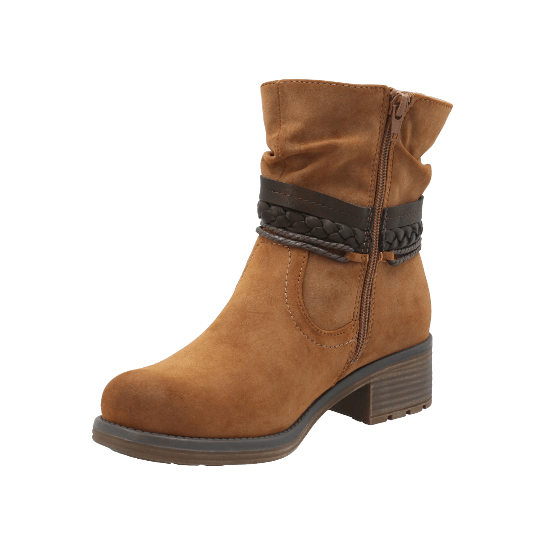 BOTINES AZALEIA FIRULAIS COGNAC MUJER AZ2100011138 AZALEIA 35 - CalzadosPaola