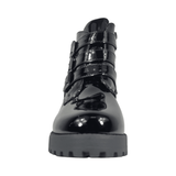 BOTINES BAMBOO NEGRO CHAROL INFANTIL 1816 - 02 BAMBOO 30 - CalzadosPaola