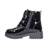 BOTINES BAMBOO NEGRO CHAROL INFANTIL 1816 - 02 BAMBOO 30 - CalzadosPaola