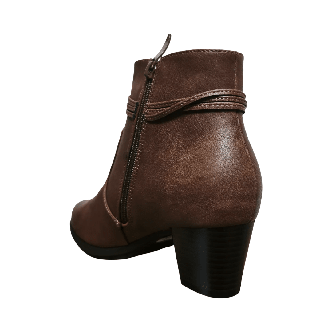 BOTINES BONNY FRANCO CAMEL MUJER 224 - 0385 BONNY FRANCO 35 - CalzadosPaola