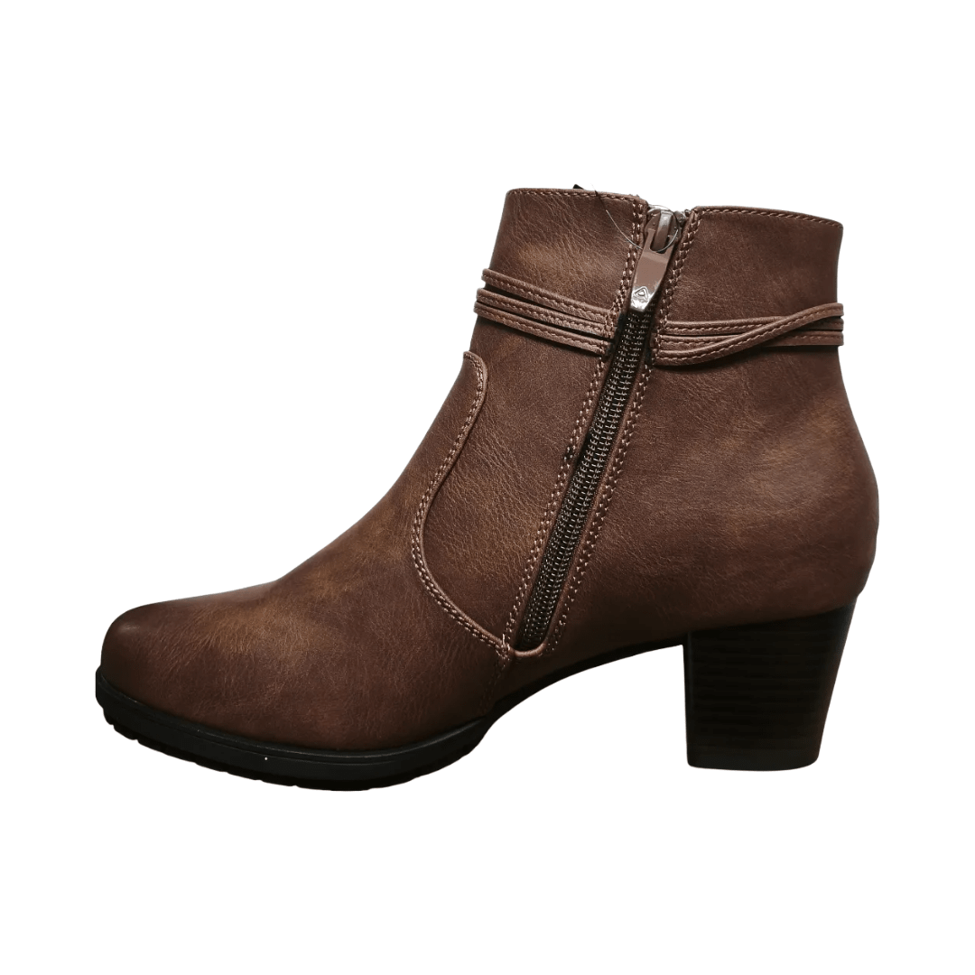 BOTINES BONNY FRANCO CAMEL MUJER 224 - 0385 BONNY FRANCO 35 - CalzadosPaola