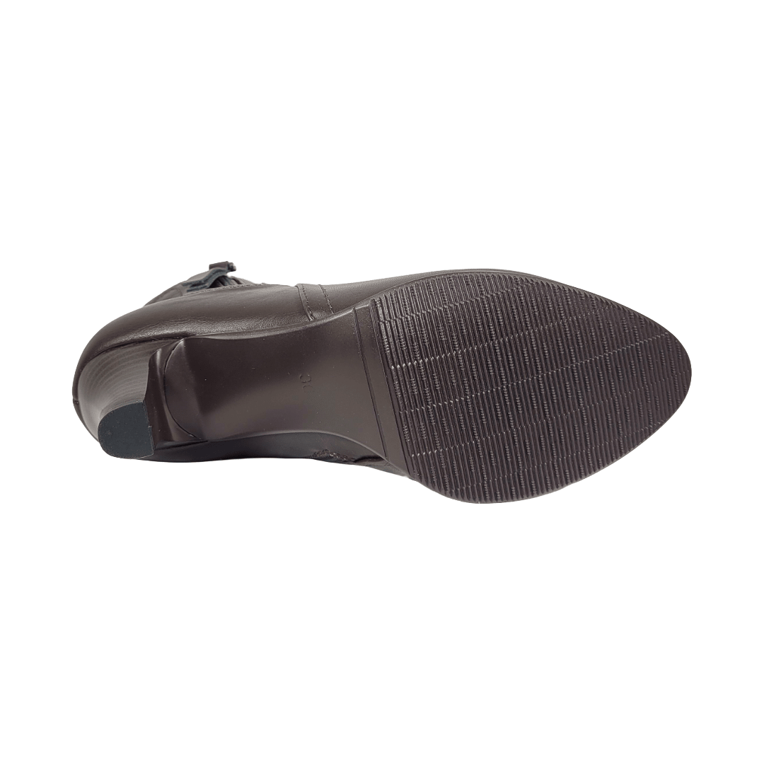 BOTINES BONNY FRANCO SNAKE COFFE MUJER | 275 - 5596 BONNY FRANCO 35 - CalzadosPaola