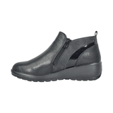 BOTINES BY PASS NEGRO CASUAL MUJER I26 - ZW01 - 1 BY PASS 35 - CalzadosPaola