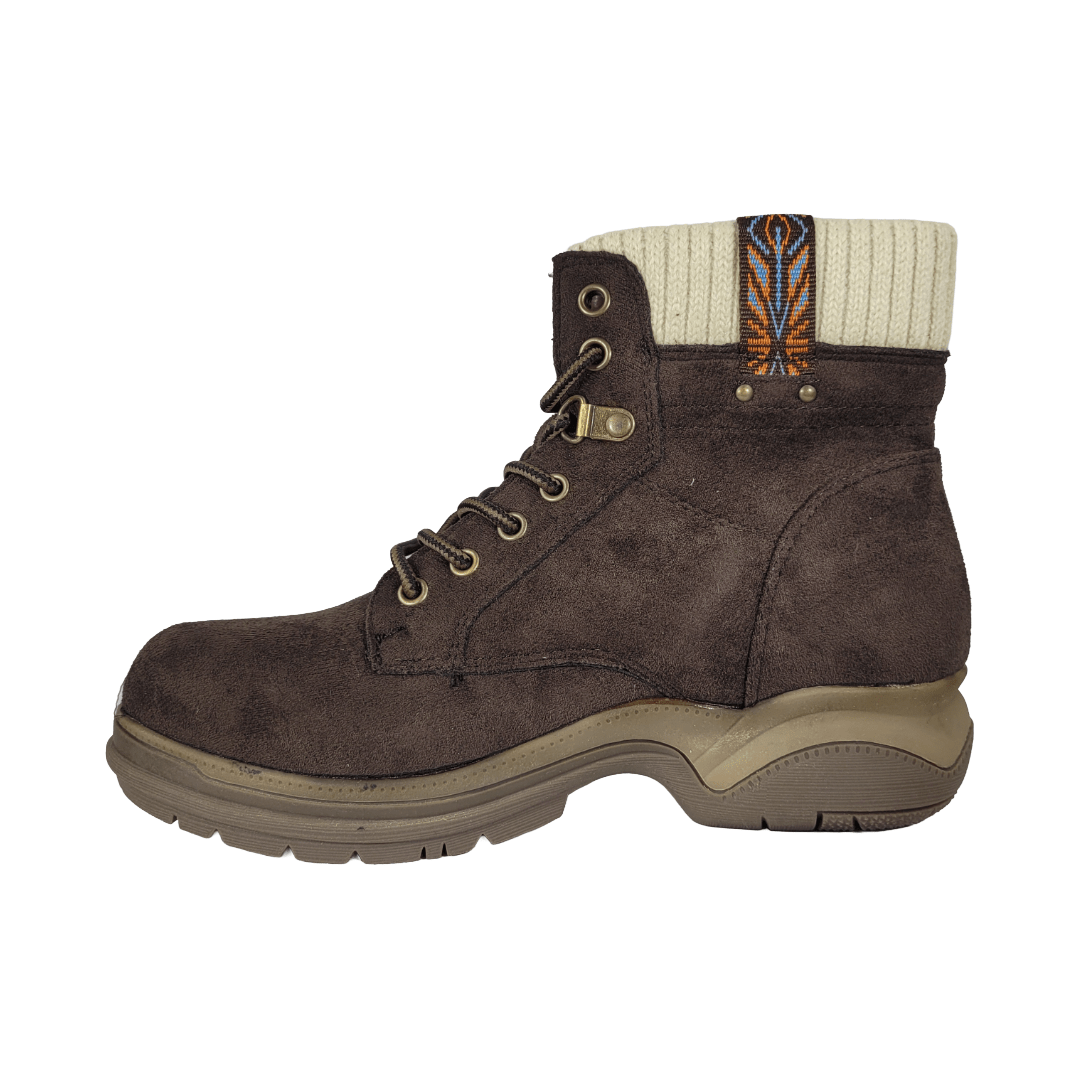 BOTINES CELINA CAFE MUJER 21JS35 CELINA RIGIO 35 CL / 22.5 CM - CalzadosPaola