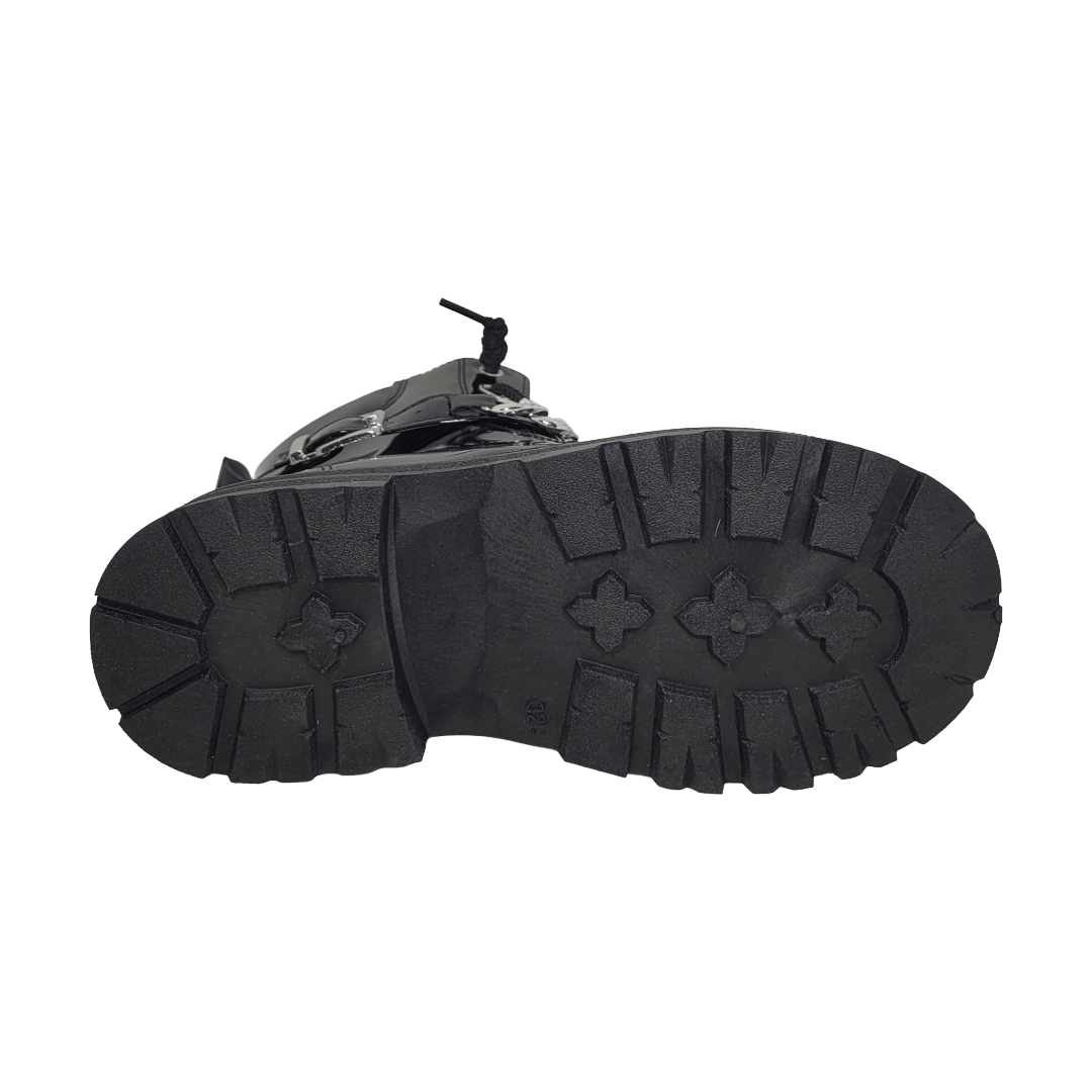 BOTINES MD BLACK INFANTIL 3C08 MD 31 - CalzadosPaola