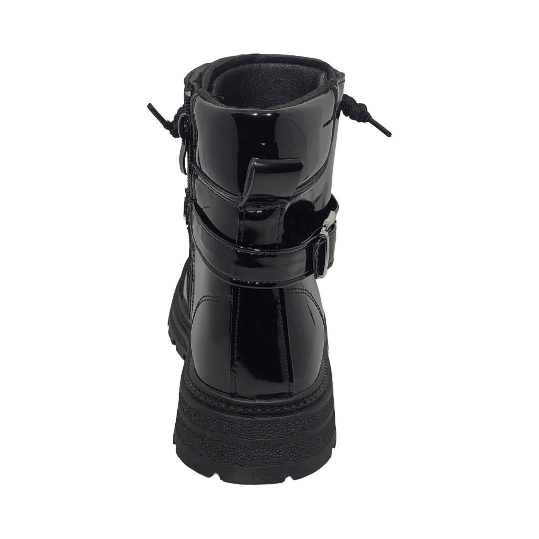 BOTINES MD BLACK INFANTIL 3C08 MD 31 - CalzadosPaola