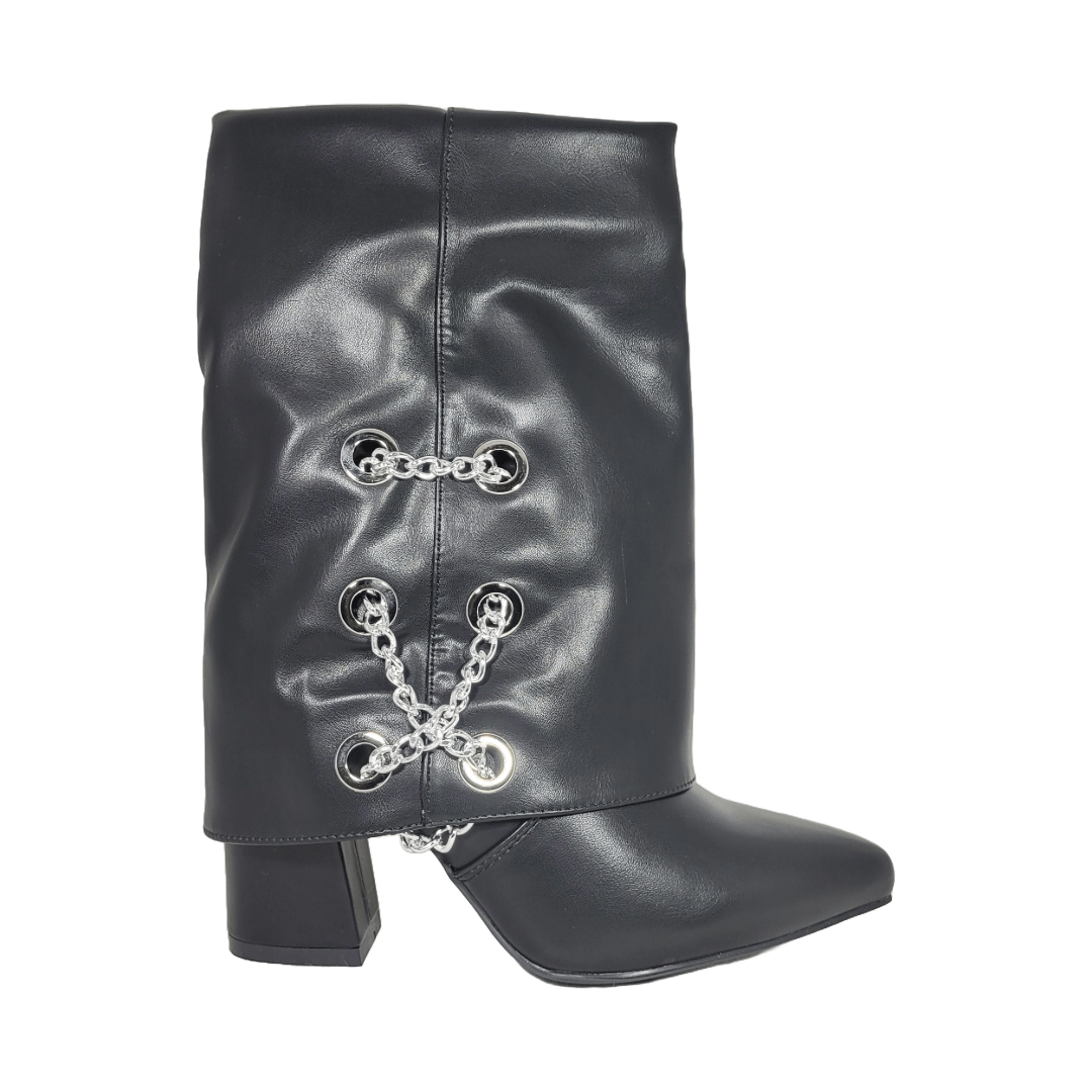 BOTINES MD CUERO SINTETICO MUJER | 5Y24 - 1A MD 35 - CalzadosPaola