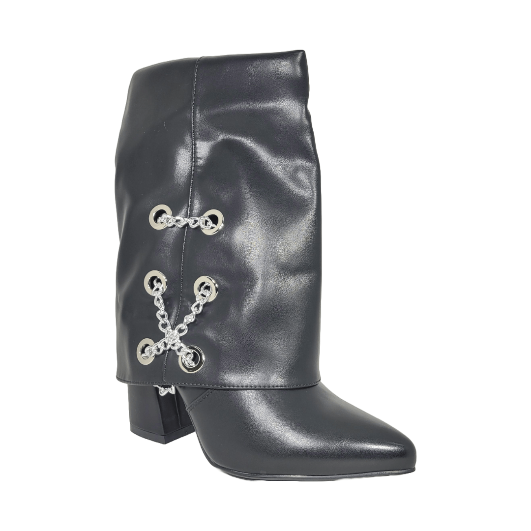 BOTINES MD CUERO SINTETICO MUJER | 5Y24 - 1A MD 35 - CalzadosPaola