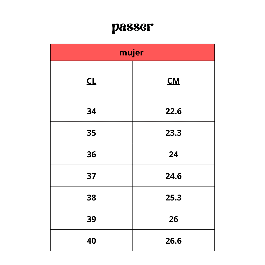 BOTINES PASSER NEGRO 6320 PASSER 40 - CalzadosPaola