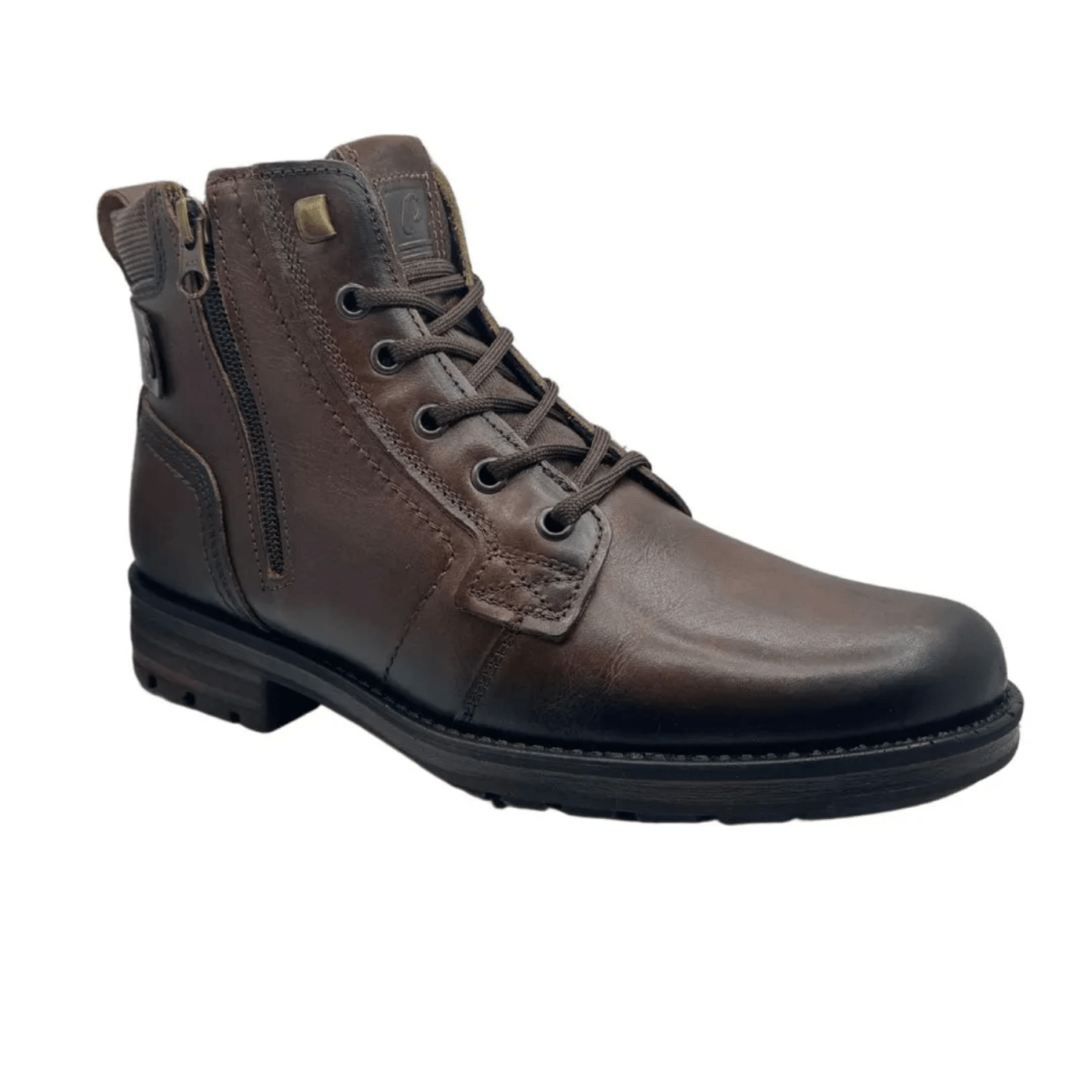 BOTINES PEGADA CUERO CASTANHO | 181314 - 06 PEGADA 39 - CalzadosPaola