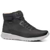 BOTINES PEGADA DE CUERO NEGRO (HOMBRE) | 181991 - 05 PEGADA 43 - CalzadosPaola