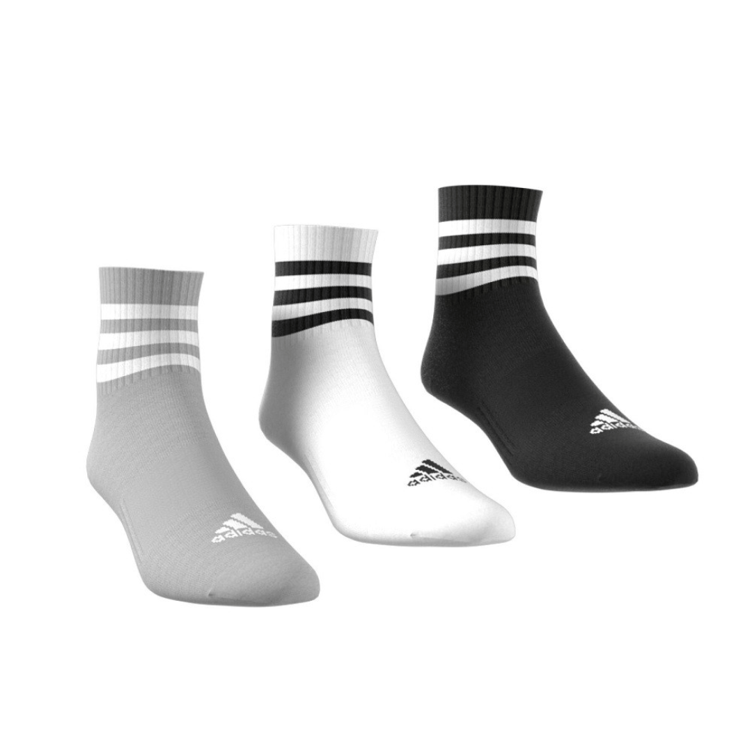 CALCETINES ADIDAS MID 3 PACK UNISEX IC1318 ADIDAS M - CalzadosPaola