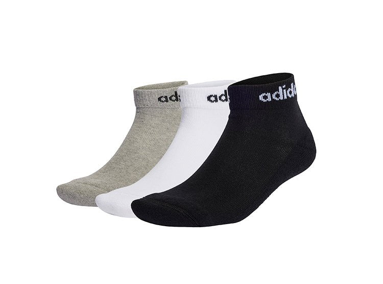 CALCETINES ADIDAS TOBILLEROS LINEAR CUSHIONED | IC1304 ADIDAS XL - CalzadosPaola