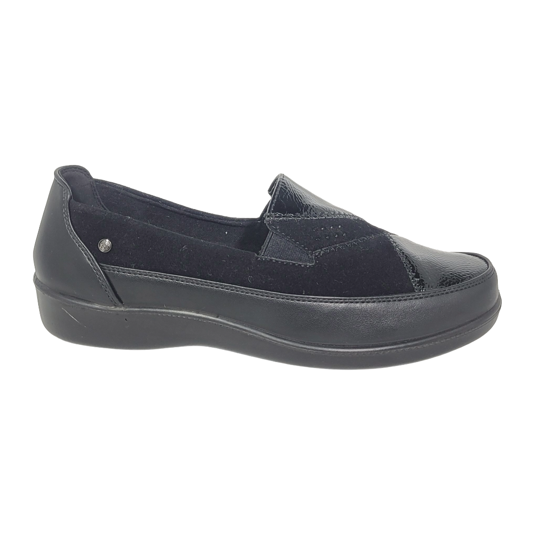 ZAPATOS PASSER BLACK MUJER 660-02