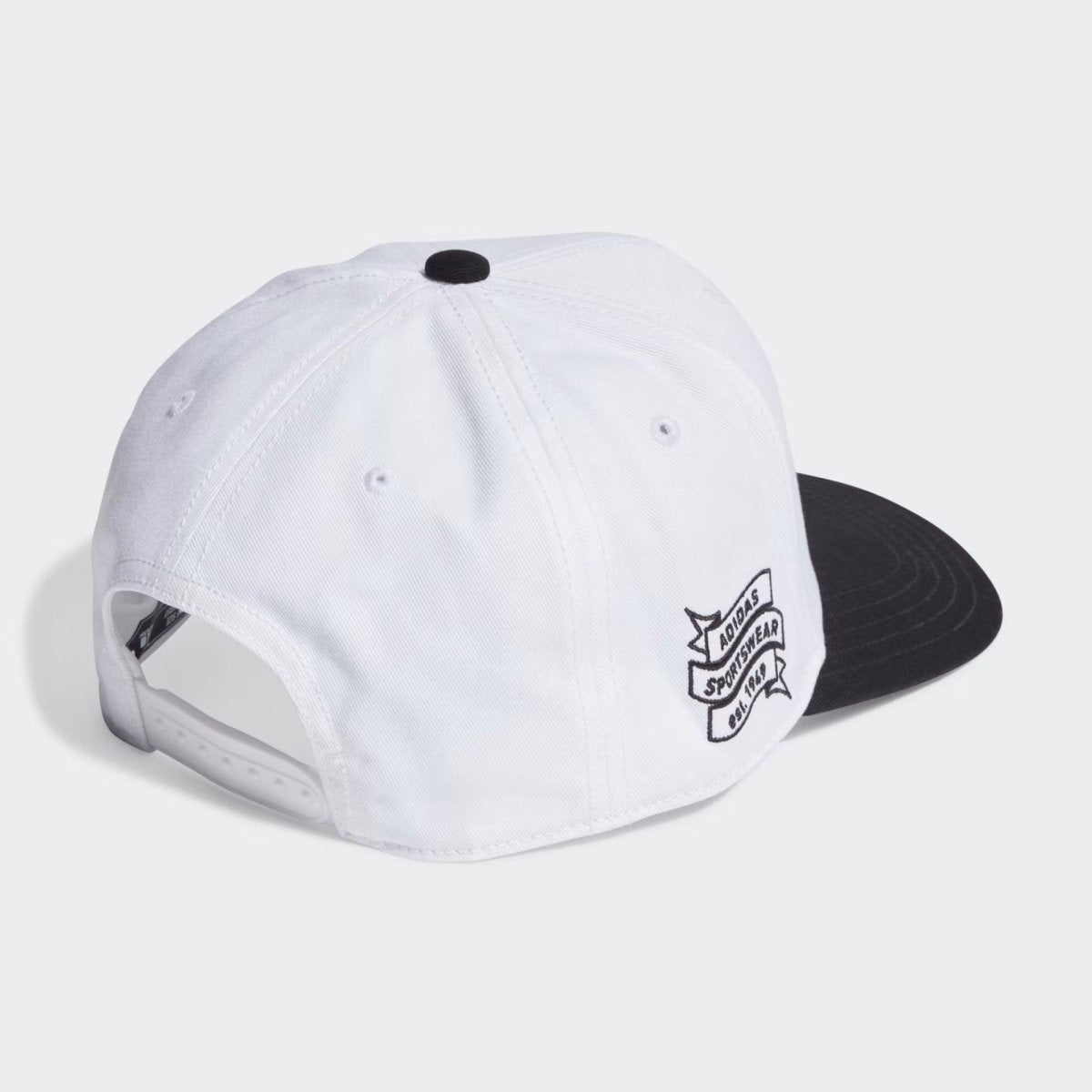 JOCKEY SNAPBACK ADIDAS LOGO BLANCO/NEGRO | IK8360 ADIDAS L - CalzadosPaola