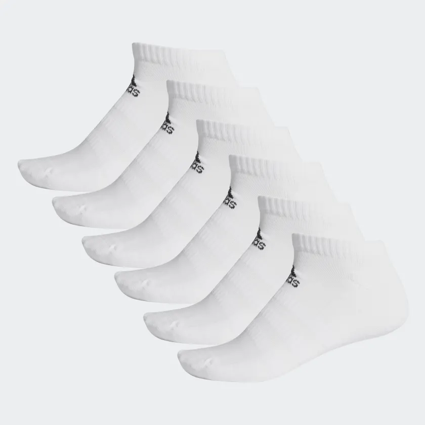 MEDIAS ADIDAS TOBILLERAS ACOLCHADAS 6 PARES | DZ9381 ADIDAS L - CalzadosPaola