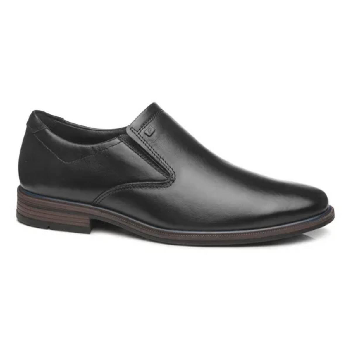 ZAPATOS DE VESTIR PEGADA CUERO PRETO | 126308-01