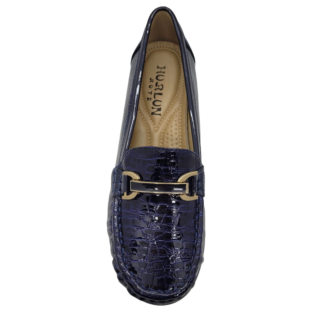 MOCASINES HUALUNAOTE AZUL MARINO | H - 123 HUALUNAOTE 40 - CalzadosPaola