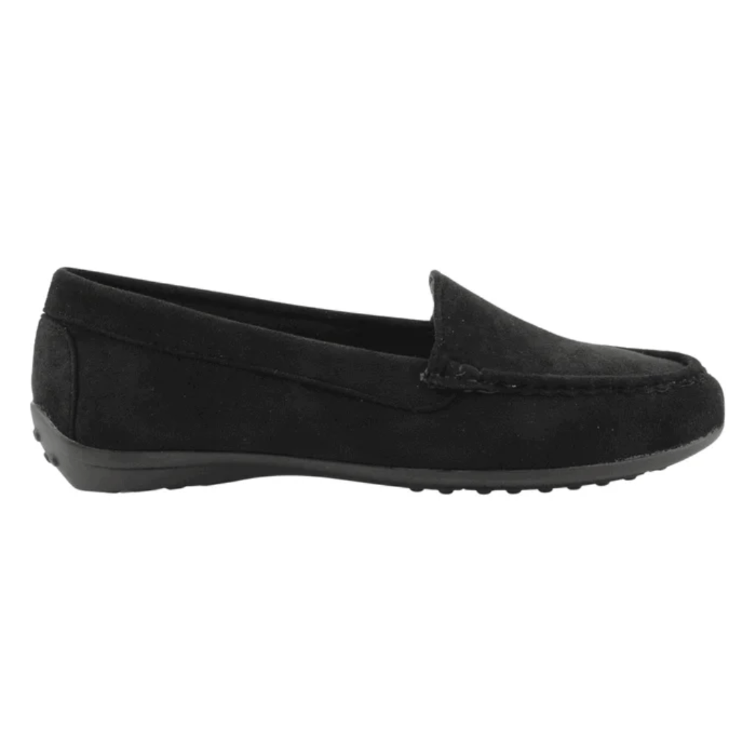 MOCASÍNES NEW WALK NEGRO MUJER FM5456 - 90 NEW WALK 36 - CalzadosPaola