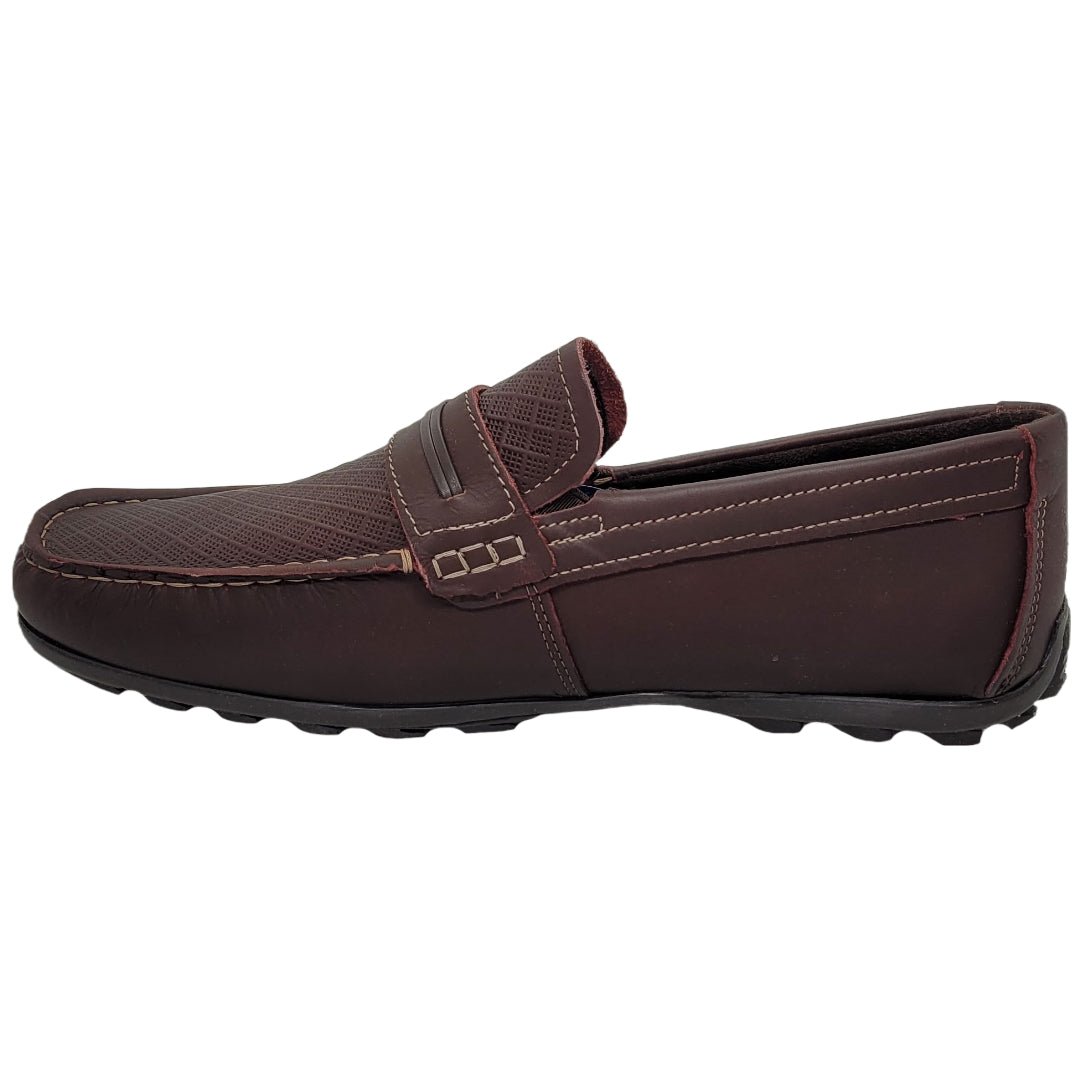 MOCASINES PEGADA CAFÉ OSCURO (HOMBRE) | 140913 - 02 PEGADA 44 - CalzadosPaola