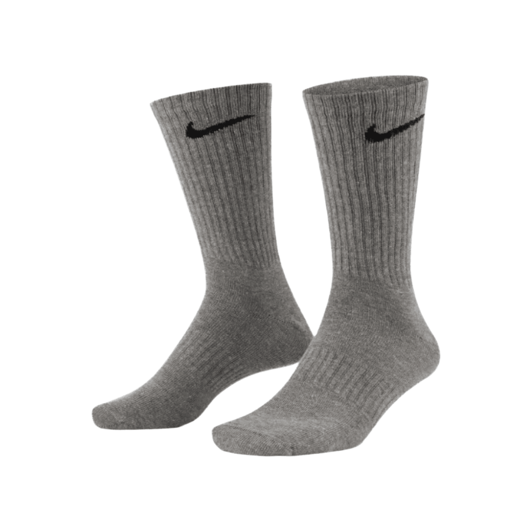 [PACK DE 3] CALCETINES NIKE EVERYDAY LIGHTWEIGHT GRIS/NEGRO/BLANCO (UNISEX) | SX7676 - 964 NIKE L - CalzadosPaola