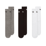 [PACK DE 3] CALCETINES NIKE EVERYDAY LIGHTWEIGHT GRIS/NEGRO/BLANCO (UNISEX) | SX7676 - 964 NIKE L - CalzadosPaola