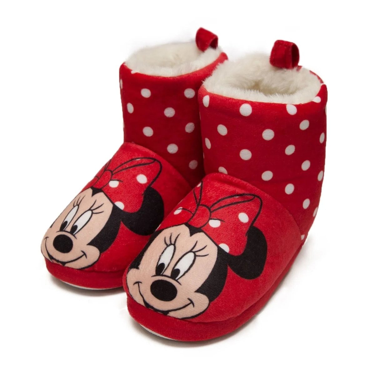 PANTUFLAS BOTA MINNIE ROJAS DISNEY TBC (NIÑAS) | 620880REG TBC 31 - CalzadosPaola