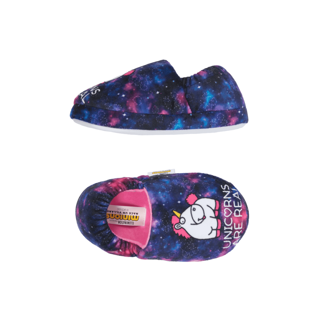 PANTUFLAS UNICORNIO MI VILLANO FAVORITO GALAXIA TBC (NIÑAS) | 620657REG TBC - CalzadosPaola