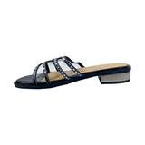 SANDALIAS DE FIESTA HUALUNAOTE NEGRO MUJER | R1911
