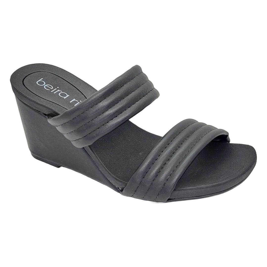 Sandalia Beira Rio Black 8515.100.20980 - 15745 BEIRA RIO 40 - CalzadosPaola