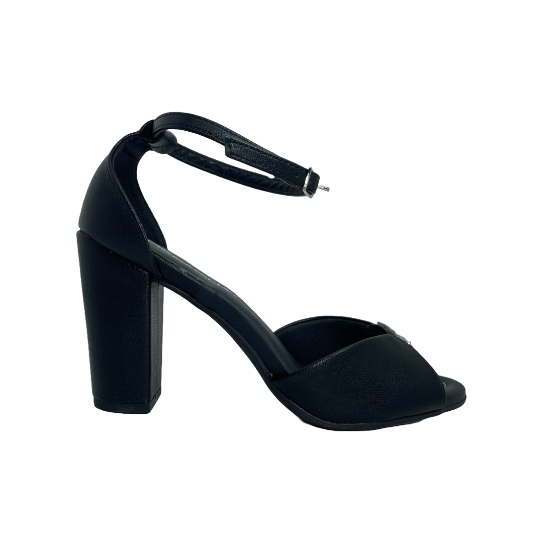 SANDALIA DE FIESTA PICCADILLY NEGRA | PI - 72715200000001 PICCADILLY 39 - CalzadosPaola