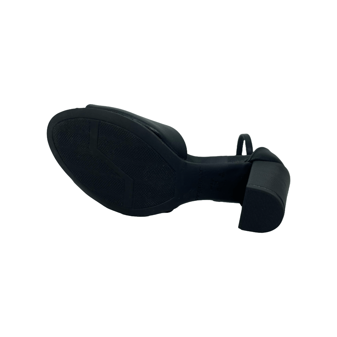 SANDALIA DE FIESTA PICCADILLY NEGRA | PI - 72715200000001 PICCADILLY 39 - CalzadosPaola