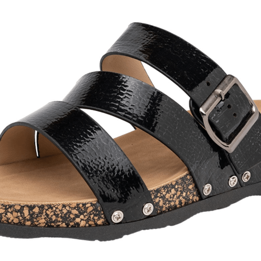 SANDALIAS ALQUIMIA NEGRO MUJER 3747 ALQUIMIA 36 - CalzadosPaola