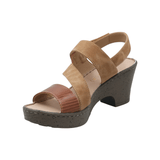 SANDALIAS AZALEIA MILAN 2 COGNAC MUJER AZ210011302 - N17 AZALEIA 35 - CalzadosPaola