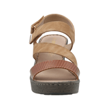SANDALIAS AZALEIA MILAN 2 COGNAC MUJER AZ210011302 - N17 AZALEIA 35 - CalzadosPaola
