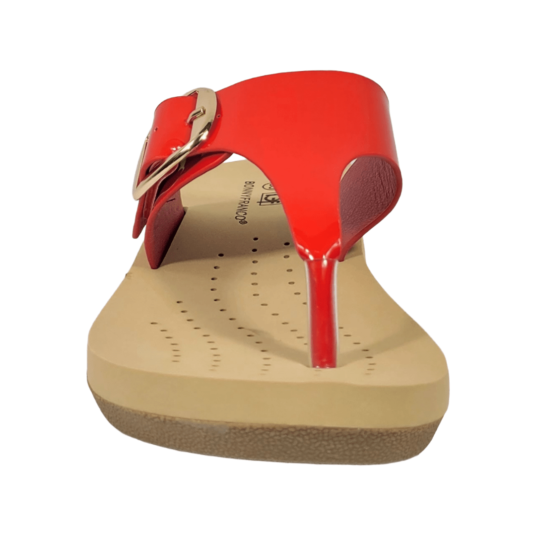 SANDALIAS BONNY FRANCO ROJO MUJER 384 - 0078 BONNY FRANCO 37 - CalzadosPaola
