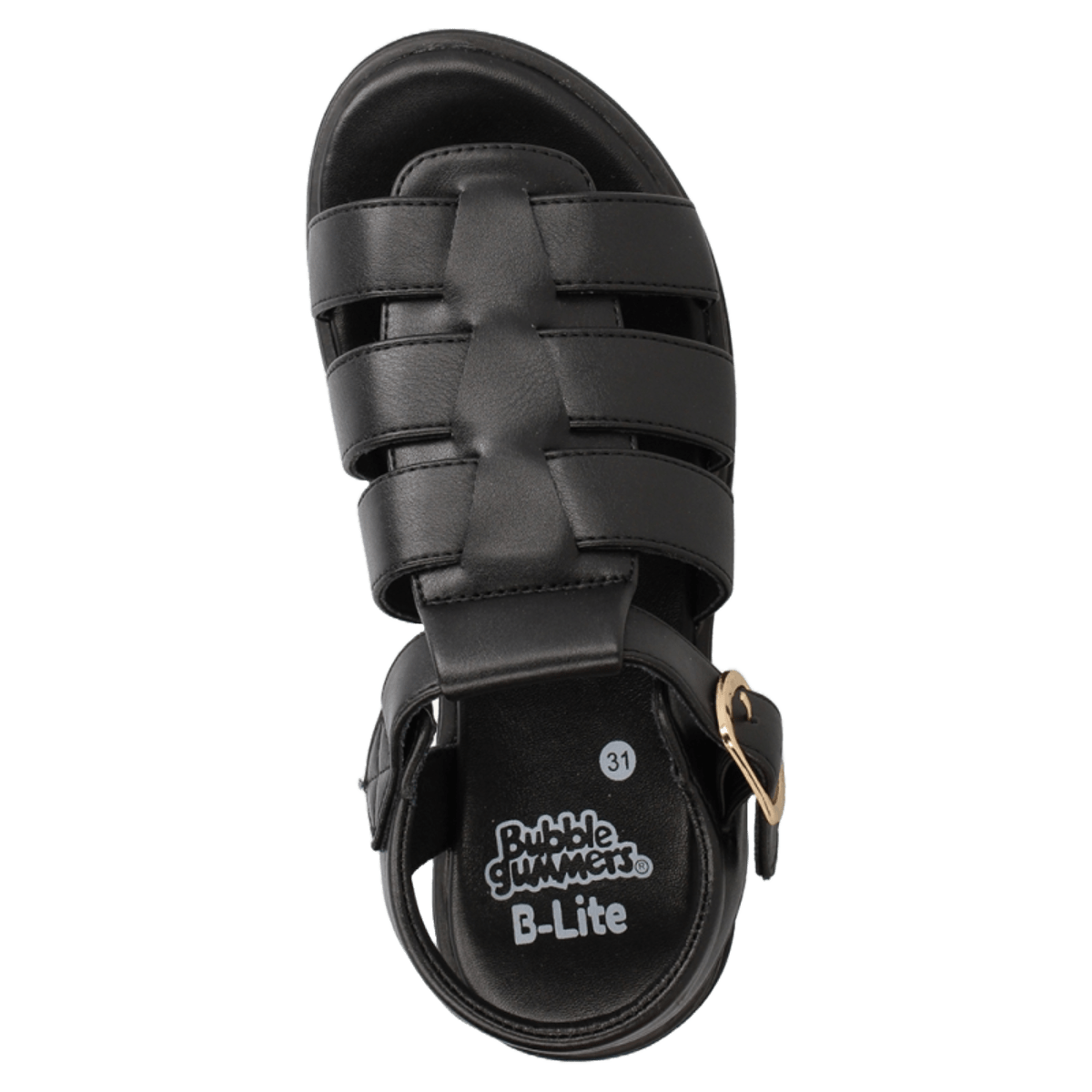 SANDALIAS BUBBLE GUMMERS DUNIA BLACCK 461 - 6387 BUBBLE GUMMERS 34 - CalzadosPaola