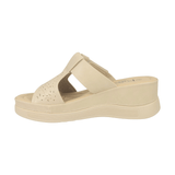 SANDALIAS BY PASS BEIGE MUJER Y3610 - 3A BY PASS 35 - CalzadosPaola