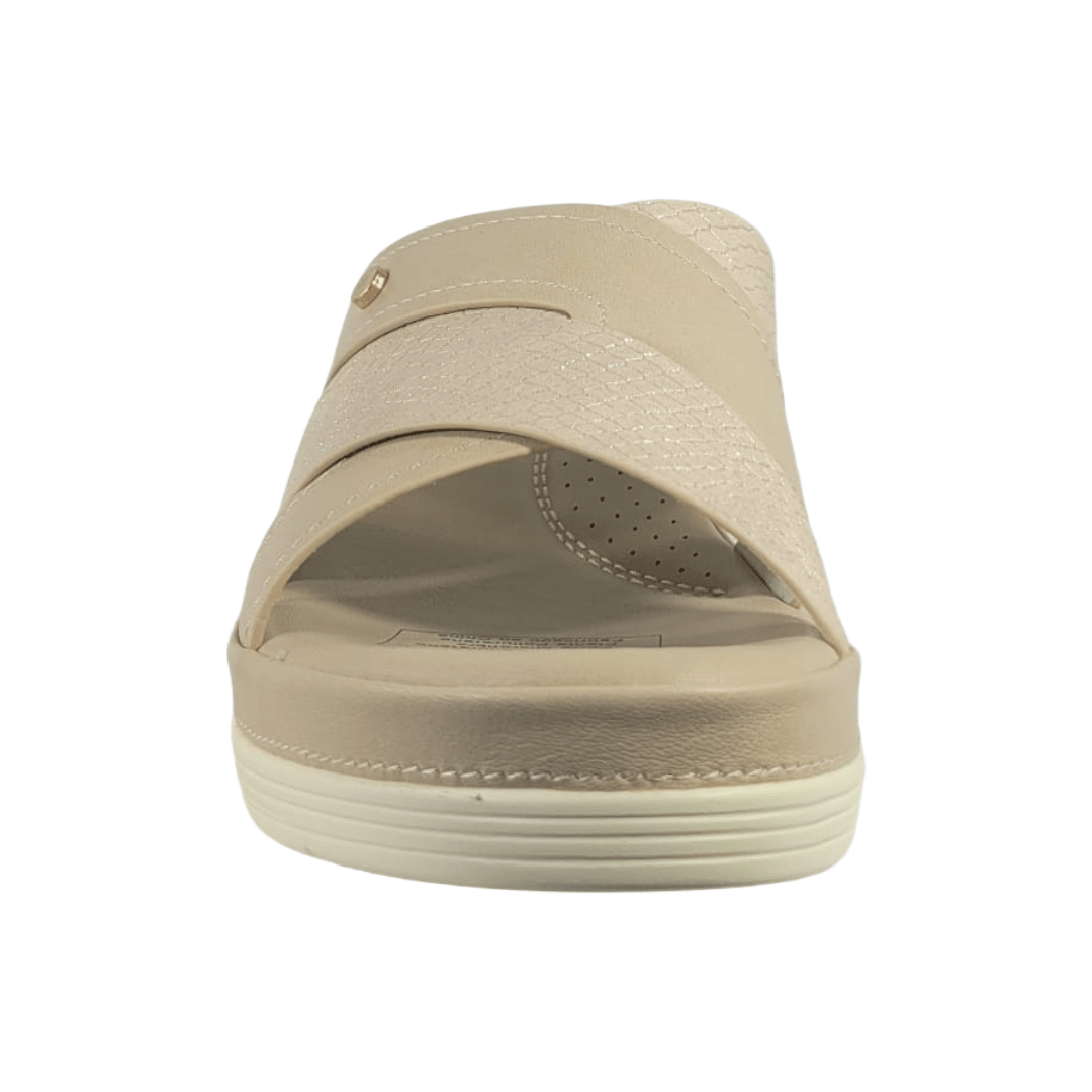SANDALIAS BY PASS BEIGE MUJER Y4212 - 3A BY PASS 35 - CalzadosPaola