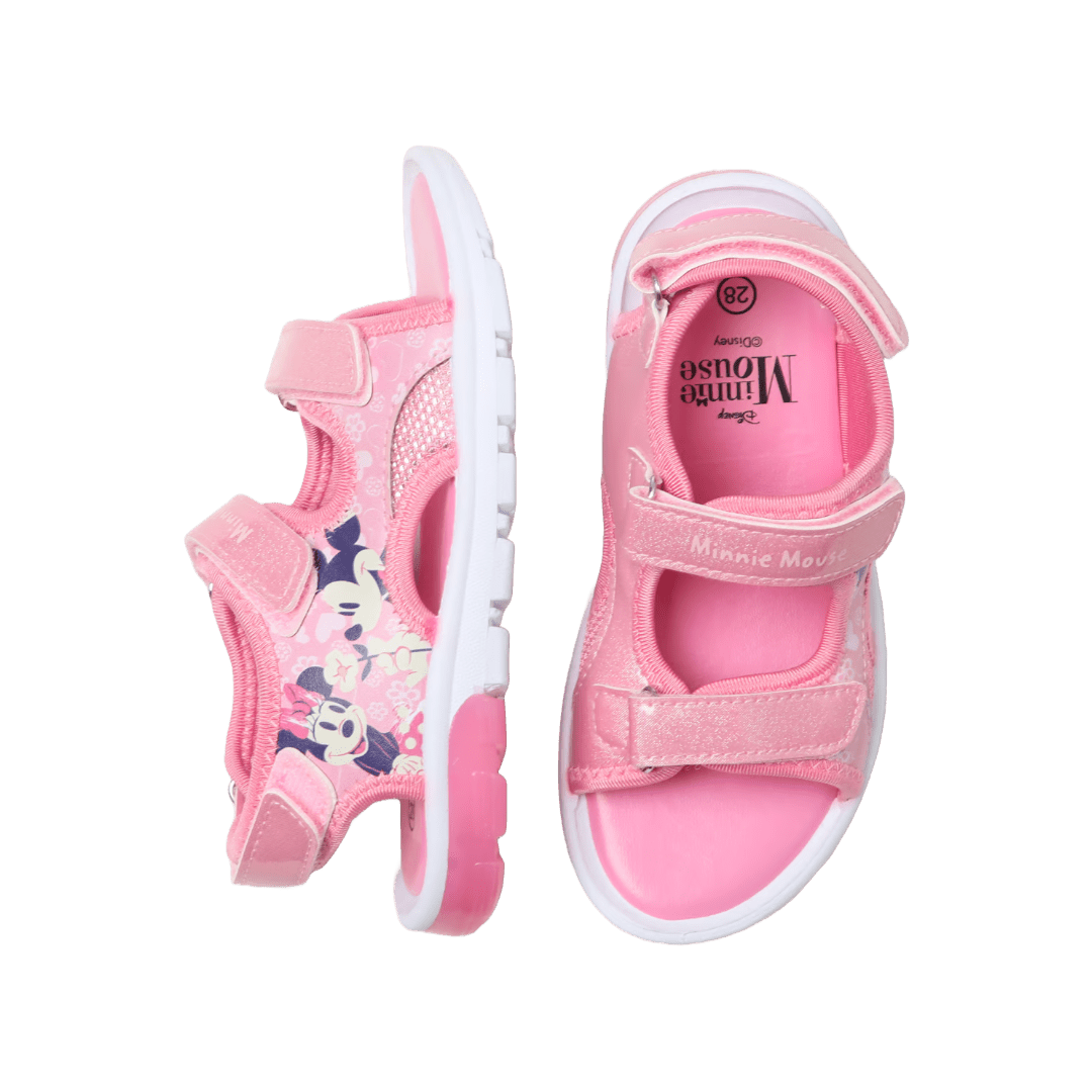 SANDALIAS CERRADAS TBC MINNIE ROSADAS (BEBÉS - NIÑAS) | 324011726 TBC 22 - CalzadosPaola