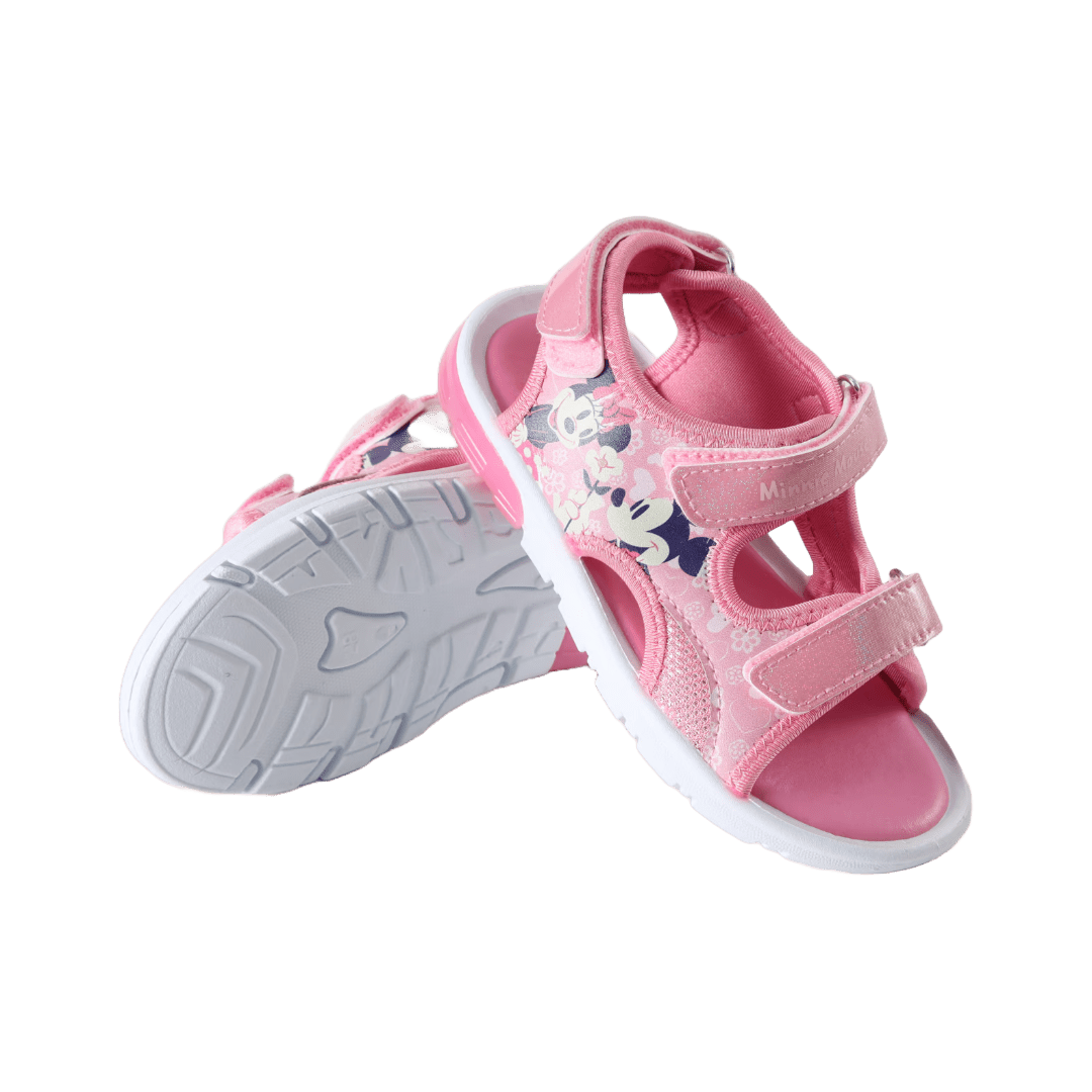 SANDALIAS CERRADAS TBC MINNIE ROSADAS (BEBÉS - NIÑAS) | 324011726 TBC 22 - CalzadosPaola