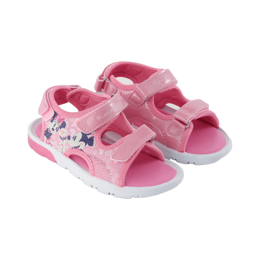 SANDALIAS CERRADAS TBC MINNIE ROSADAS (BEBÉS - NIÑAS) | 324011726 TBC 22 - CalzadosPaola