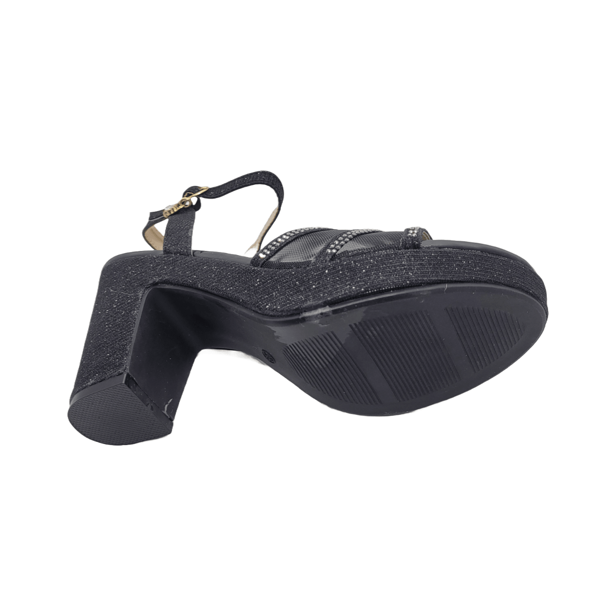 SANDALIAS DE FIESTA AGUXI BLACK 2062 AGUXI 36 - CalzadosPaola