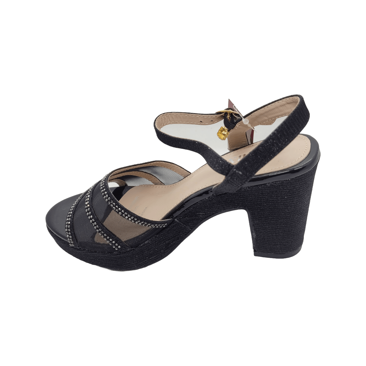 SANDALIAS DE FIESTA AGUXI BLACK 2062 AGUXI 36 - CalzadosPaola