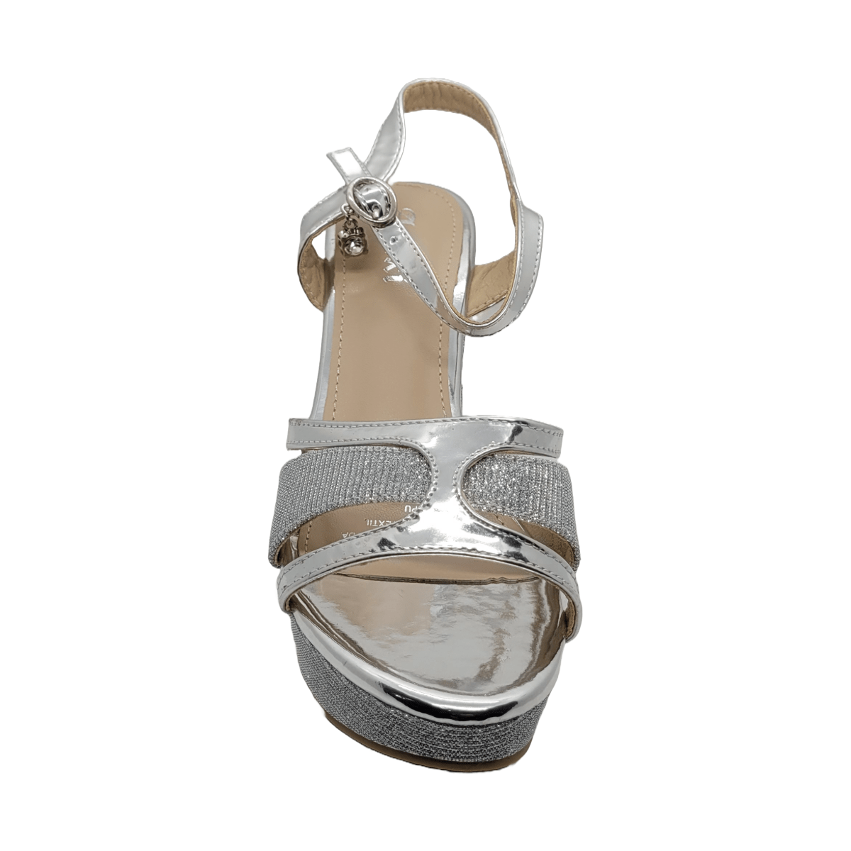 SANDALIAS DE FIESTA AGUXI SILVER 2076 AGUXI 36 - CalzadosPaola