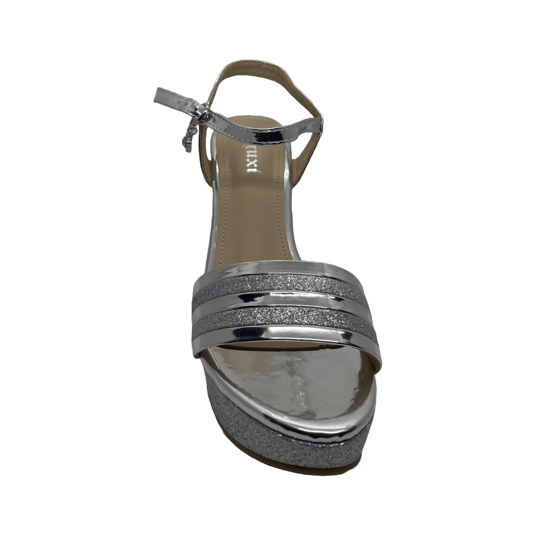 SANDALIAS DE FIESTA AGUXI SILVER | 2101 AGUXI 36 - CalzadosPaola