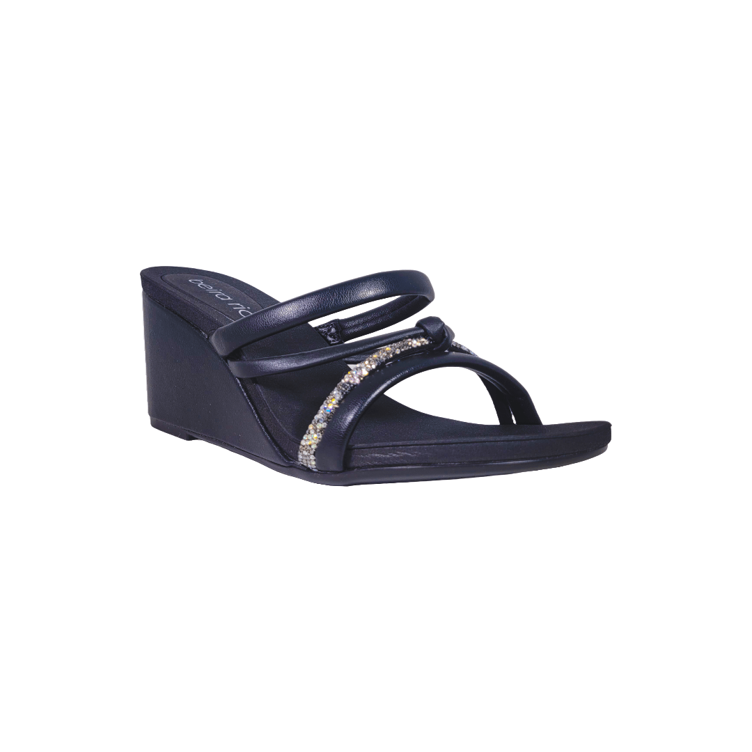 SANDALIAS DE FIESTA BEIRA RIO BLACK | 8515.104.26535 - 93898 BEIRA RIO 40 - CalzadosPaola