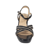 SANDALIAS DE FIESTA BONNY FRANCCO NEGRO CHAROL MUJER 406 - 0009 BONNY FRANCO 37 - CalzadosPaola