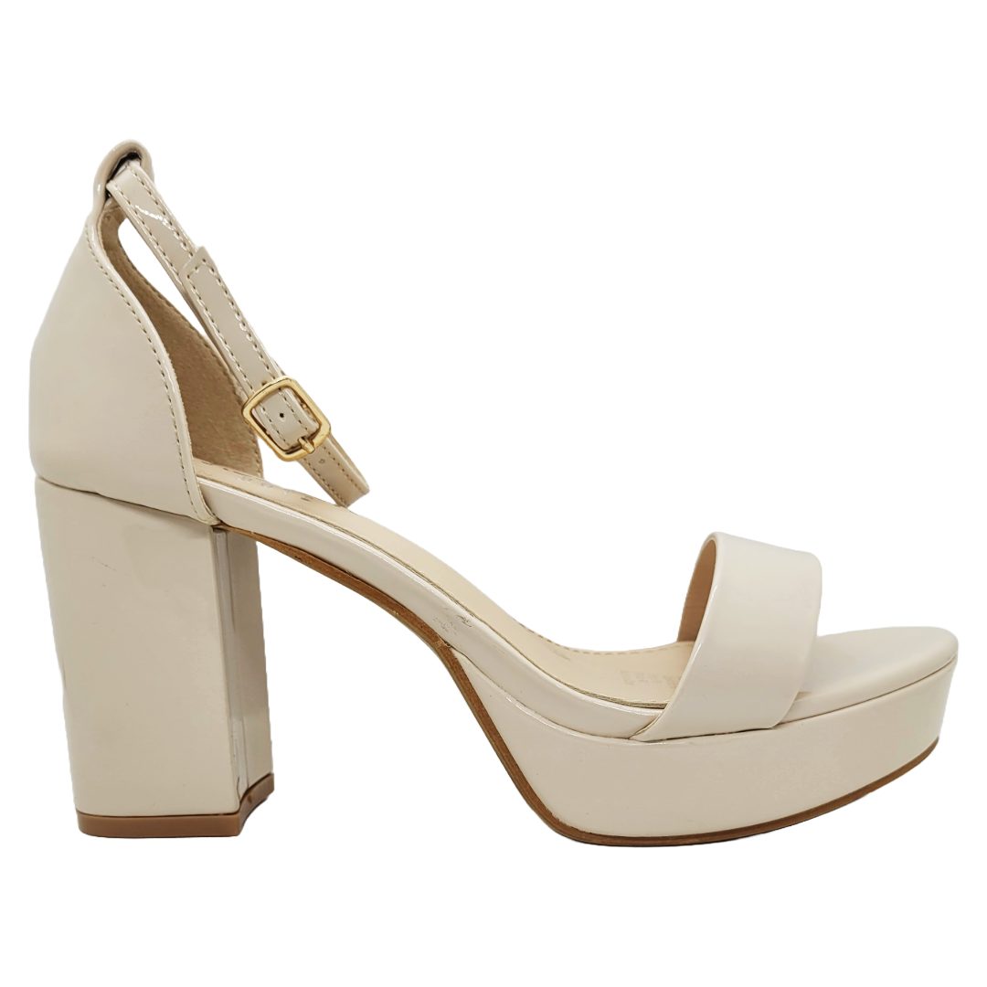 SANDALIAS DE FIESTA HUALUNAOTE BEIGE | T2119 HUALUNAOTE 40 - CalzadosPaola