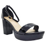 SANDALIAS DE FIESTA HUALUNAOTE NEGRAS | T2119 HUALUNAOTE 40 - CalzadosPaola